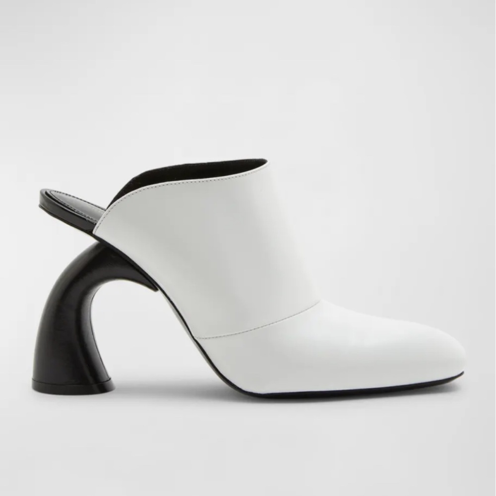 Dries Van Noten Sabot Virgo Leather Mules